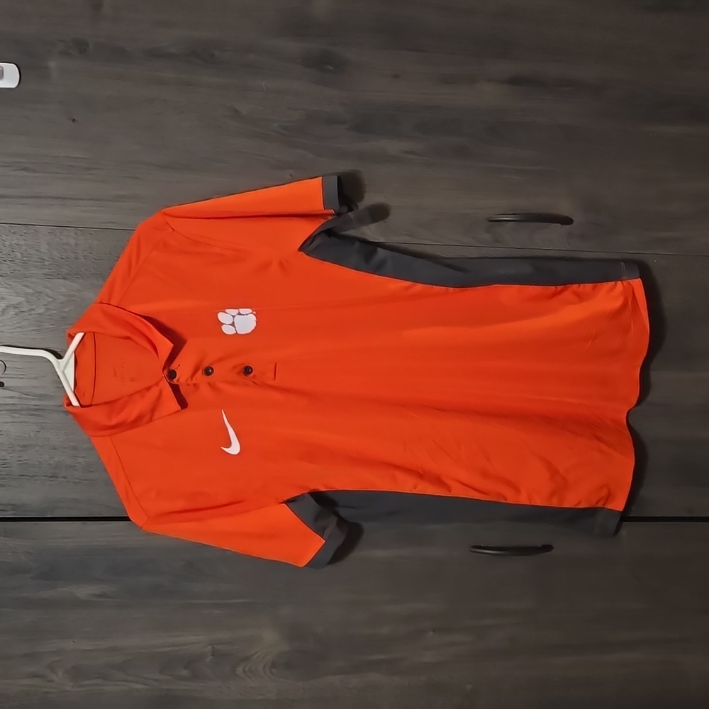 Nike Dri-fit Clemson Polo Shirt